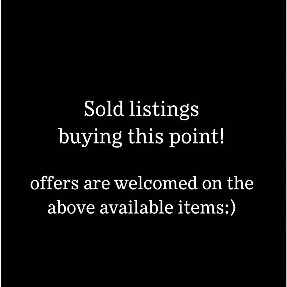 sold items beyond this point